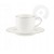 Filiżanka porcelanowa ze spodkiem do espresso 100ML BARI PLATIN VILLA ITALIA