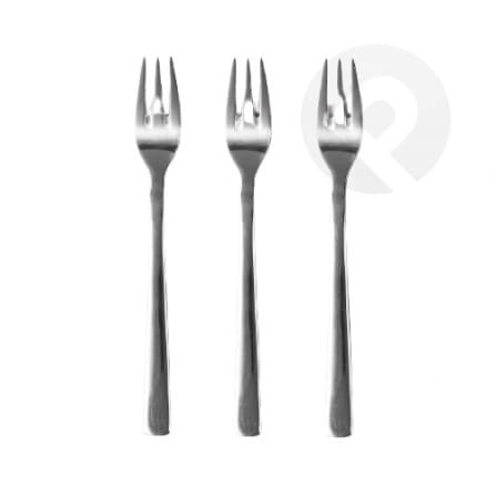 Komplet widelczyków do ciasta Prato 6-elementowy AMBITION