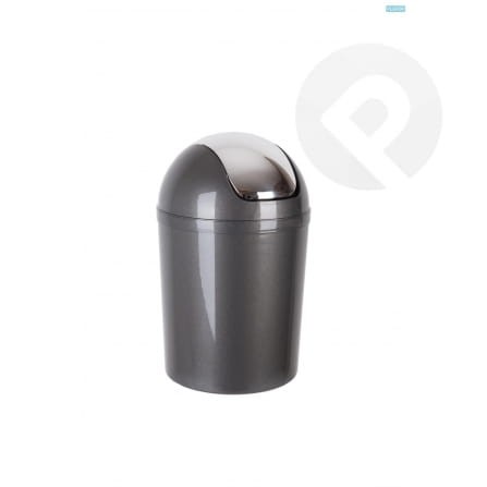 Kosz na śmieci 5 L METAL GRAFIT