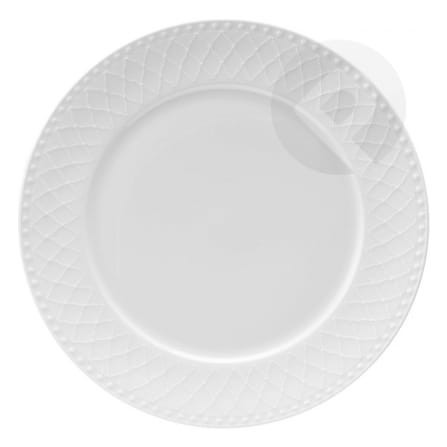Talerz płytki porcelanowy 27 cm ROMA white VILLA ITALIA