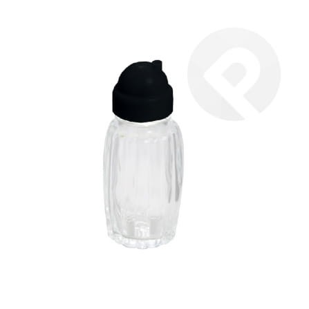 Pojemnik na przyprawy płynne 50 ml czarny