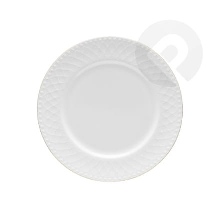 Talerz deserowy porcelanowy 20 cm ROMA gold VILLA ITALIA