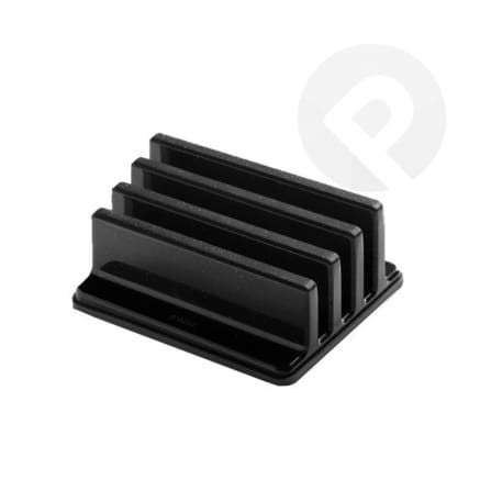 Stojak na deski plastikowe - czarny kosmos