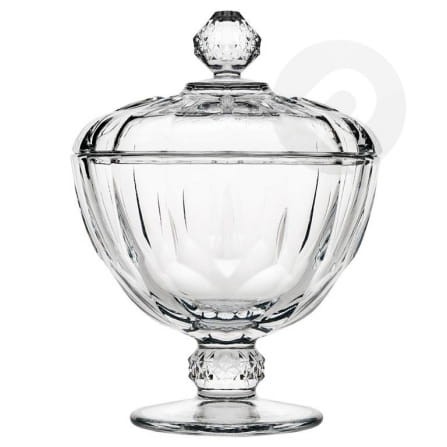 Cukiernica na nóżce Diamond 11,1 cm PASABAHCE