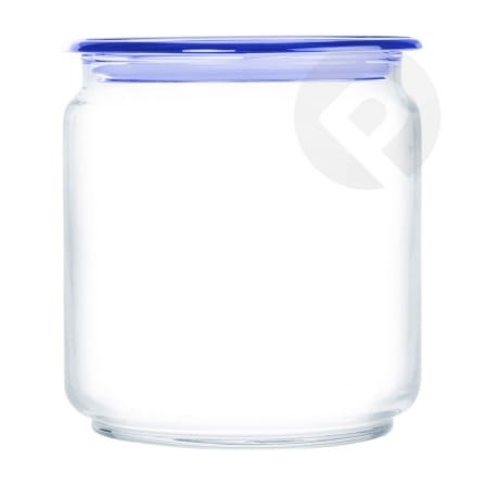 Słoik z niebieską pokrywką Plano 750ml Luminarc