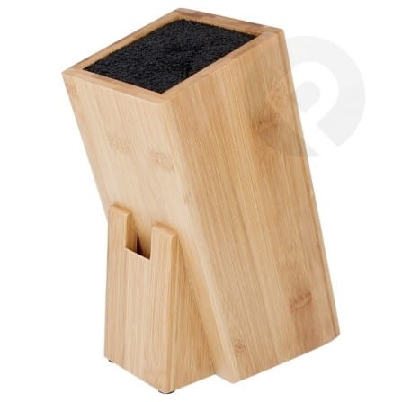 Bambusowy stojak na noże