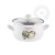 Garnek emaliowany biały Pyza Arti 16cm 2,2L