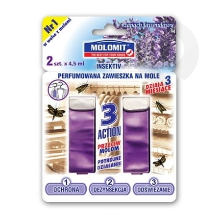 Perfumowana zawieszka na mole  Lawenda
