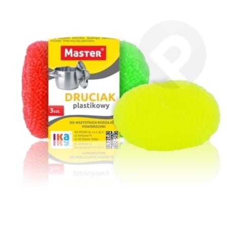 Druciak  plastikowy  (3 sztuki)