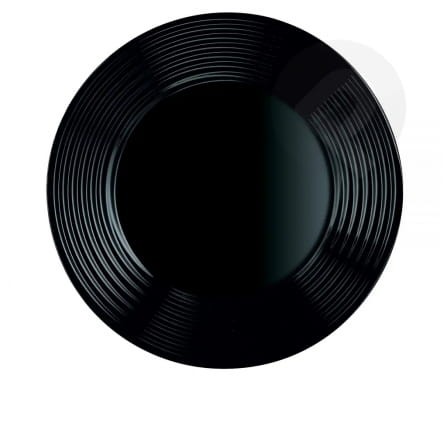 Talerz deserowy czarny Harena 19 cm LUMINARC