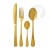 Sztućce w zestawie 24 elementy Enna GoldAMBITION