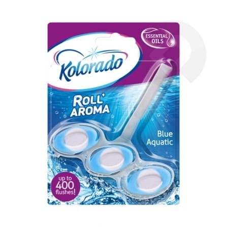 Kostka WC trójfazowa BLUE AQUATIC