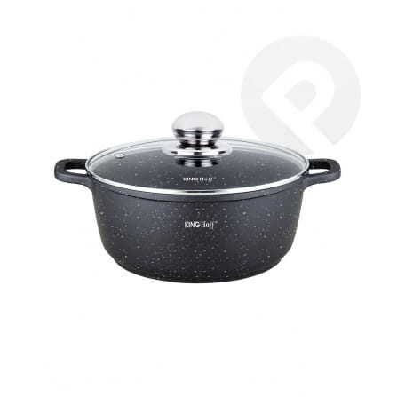 Garnek z powłoką marmurkową 24 cm