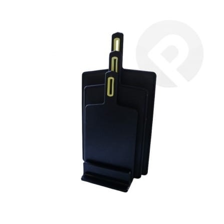 Kpl. desek  Vegana + stojak czarny