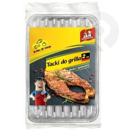 Tacki do grilla prostokątne duże Jan Niezbędny
