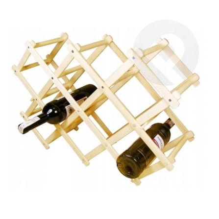 Stojak na wino składany