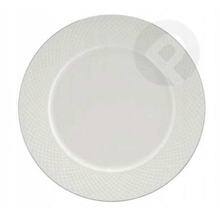 Talerz płytki porcelanowy 27 cm BARI PLATIN VILLA ITALIA
