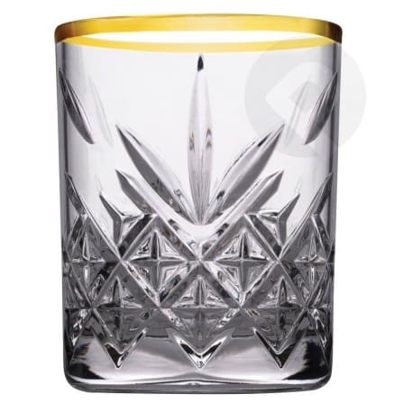Komplet 4 kieliszków Timeless Gold 62 ml PASABAHCE