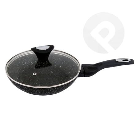 Patelnia  z powłoką marmurkową  22 cm
