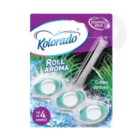 Kostka WC trójfazowa GREEN VETIVER