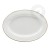 Półmisek porcelanowy owalny 28 cm CAMILLA VILLA ITALIA