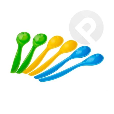 Łyżeczki plastikowe Jogurtówki 6 sztuk