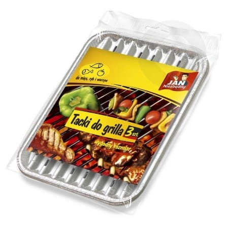 Tacki do grilla prostokątne małe Jan Niezbędny