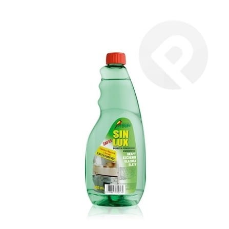 Płyn do powierzchni kuchennych SIN-LUX 600ml zapas