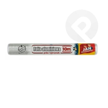 Folia aluminiowa z tłoczeniem 10m Jan Niezbędny