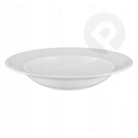Talerz głęboki porcelanowy 23 cm ROMA white VILLA ITALIA