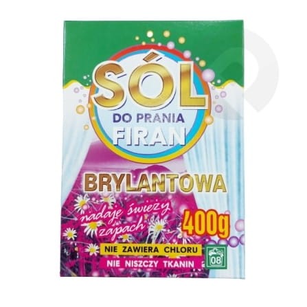 Brylantowa sól do prania firan 400g