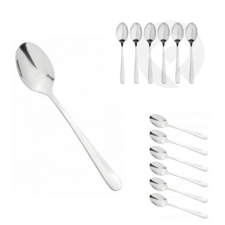 Łyżeczki do herbaty 6 szt POŁYSK