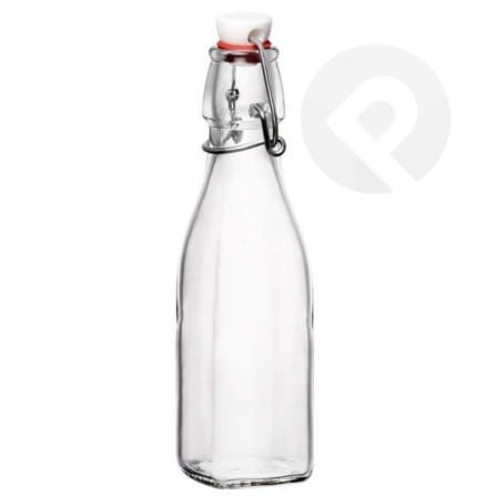 Butelka szklana z korkiem 125ml