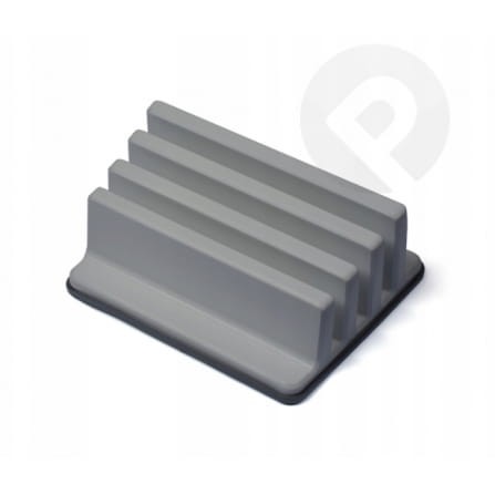 Stojak na deski plastikowe - szary