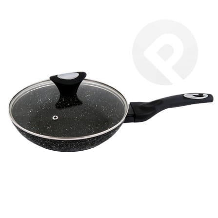 Patelnia  z powłoką marmurkową  20 cm