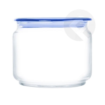 Słoik z niebieską pokrywką Plano 500ml Luminarc