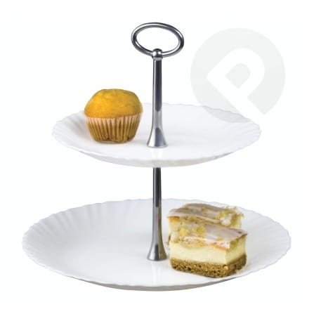 Patera do ciasta 2-poziomowa Luminarc